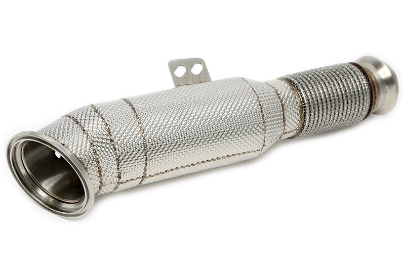 Downpipe avec Écran thermique et catalyseur avec pour BMW 2er Série Typ G42, 3er Typ G20/21, 5er Typ G30/31, 6er Typ G32, 7er Typ G11, 8er Typ G14/15/16, Z4 Typ G29, Toyota Supra MK5 Typ A91 - code moteur B58 — TA Technix