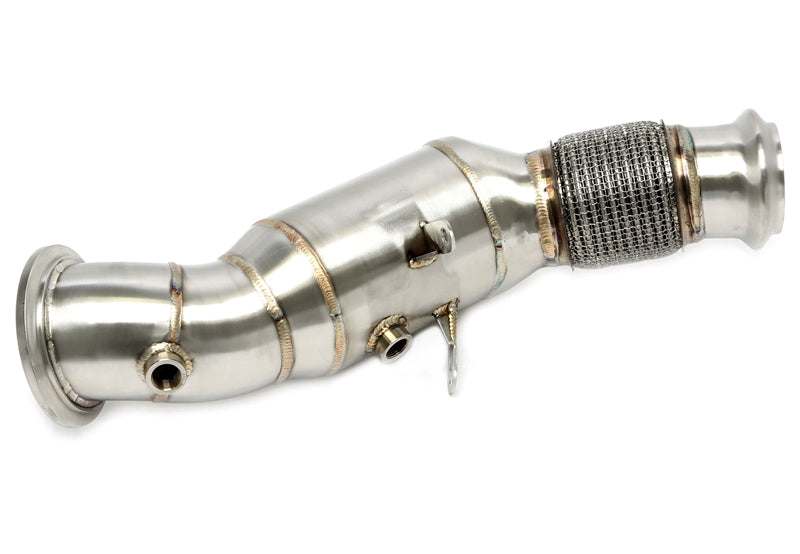 Downpipe sans catalyseur pour BMW 1er Série Typ F20/F21, 2er Typ F22, F23, 3er Typ F30, F31, F34, G20, G21, 4er Typ F32,F33, F36, G22, G23, G26, 5er Typ G30, 6er Typ G32, X3/X4 Typ G01/G02 - code moteur B48 — TA Technix