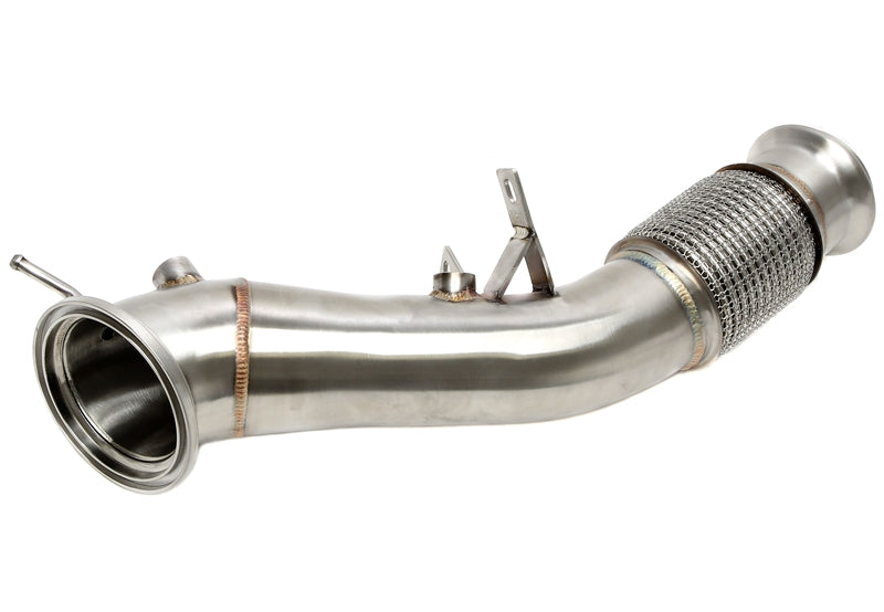 Downpipe sans catalyseur F & G Chassis pour BMW 1er Série F20/F21, 2er Série F22/F23, 3er Série F30/F31/F34, 4er Série F32/F33/F36 , 5er Série G30,G31, 6er Série G32, 7er Série G11/G12, X3/X4 G01/G02 - B48 moteurs — TA Technix