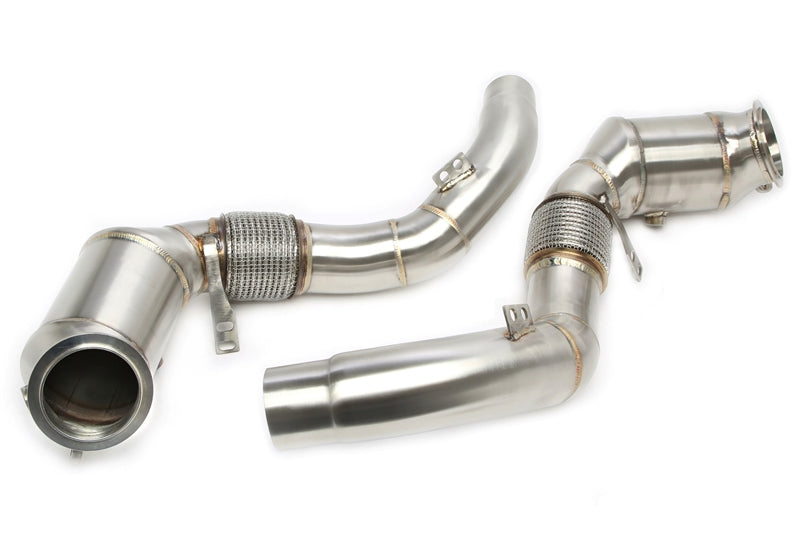 Downpipe sans catalyseur avec flexible pour BMW 5er Typ G30,G30N, 7er Série Typ G11N, 8er Série Typ G14/G15/G16, X5 Typ G05, X6 Typ G06, X7 Typ G07 - code moteur N63B — TA Technix