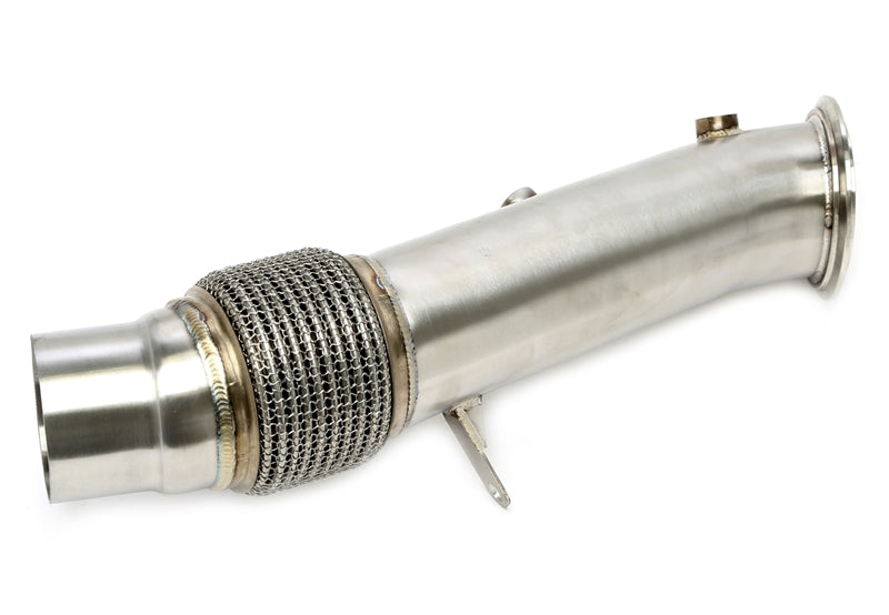 Downpipe sans catalyseur avec flexible pour BMW 5er Série Typ F10, F11, F07, 6er Série Typ F12, F13, F06, 7er Série Typ F01, F02, X5 avec EWG Typ F15, X6 avec EWG Typ F16, - code moteur N55 — TA Technix