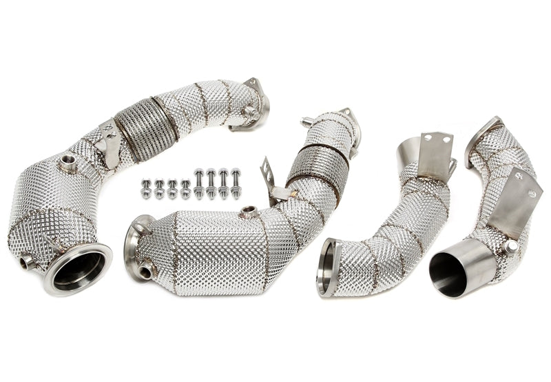 Downpipe avec catalyseur et Hitzschild + OPF pour BMW 5er Série (G30), 8er Série (G14, G15, G16) — TA Technix