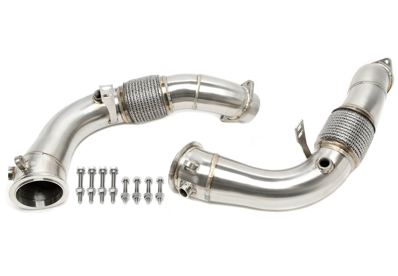 Downpipe sans catalyseur avec flexible pour BMW 7er Série (G70), X5/X6/X7 Série (G05, G06, G07) — TA Technix