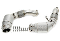Downpipe avec catalyseur et Écran thermique adapté BMW 7er Série (G70), X5/X6/X7 Série (G05, G06, G07) — TA Technix