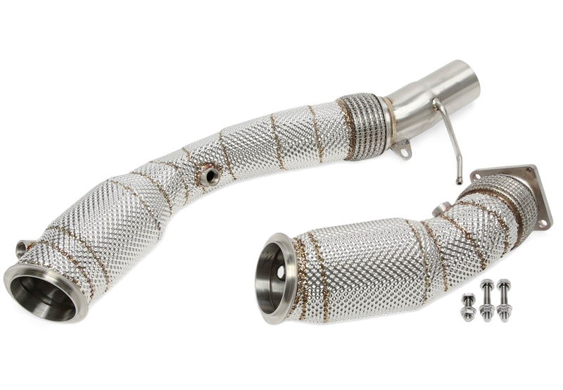 Downpipe avec catalyseur et Écran thermique + OPF pour BMW 3 Série M3 LCI (F80), 4er Série M4 LCI (F82, F83) — TA Technix