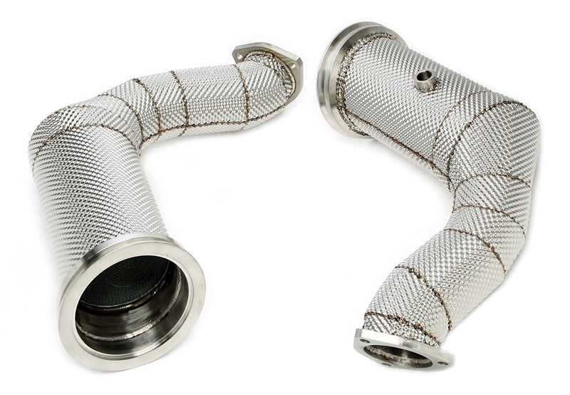Downpipe avec Écran thermique et catalyseur pour Audi Q7/SQ7 + Q8 SQ8/RSQ8 type 4M, Lamborghini Urus — TA Technix