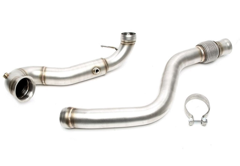 Downpipe sans catalyseur avec flexible pour Mercedes Benz CLA-Klasse Coupé C117, CLA Shooting Brake X117, C45 AMG — TA Technix