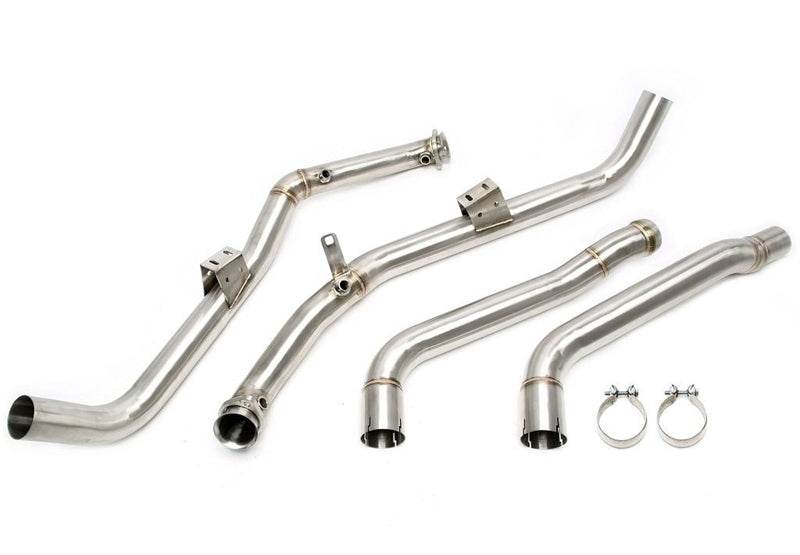 Downpipe besteht aus Vorder et tube intermédiaire pour Mercedes Benz E-Klasse E63 AMG W212, S212 - M157 moteurs — TA Technix