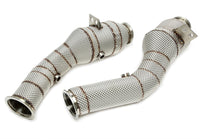 Downpipe avec Écran thermique et catalyseur pour Mercedes-Benz C-Klasse W205, E-Klasse W212, W213 - code moteur M276 — TA Technix