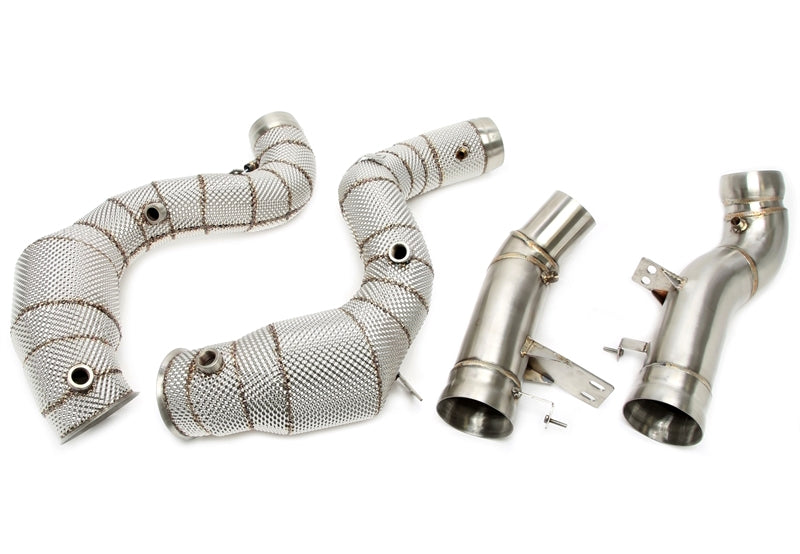 Downpipe avec Écran thermique et catalyseur + OPF adapté Mercedes Benz GLE Klasse AMG 63/63S EQ Boost 4matic + C167/V167 - code moteur M177 — TA Technix