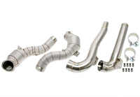 Downpipe avec Écran thermique et catalyseur pour Mercedes-Benz AMG GT GTS/GTC/GTR C190/R190 - code moteur M178 — TA Technix