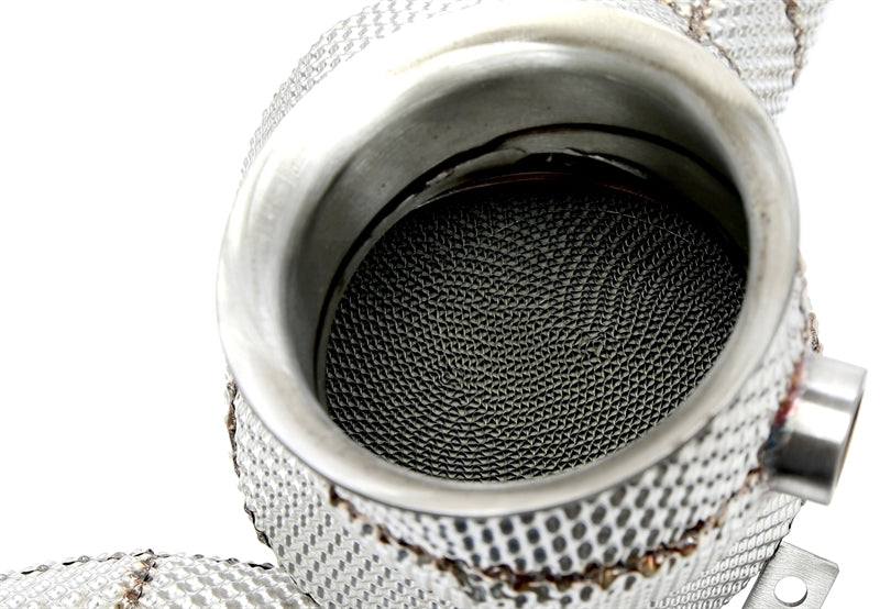 Downpipe avec Écran thermique et catalyseur + OPF pour Mercedes-Benz AMG GT GTS/GTC/GTR C190/R190 - code moteur M178 — TA Technix