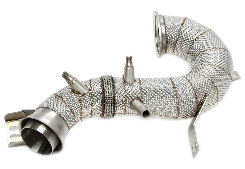 Downpipe avec Écran thermique sans catalyseur pour Mercedes-Benz AMG GT GT43/GT53 X290, E-Klasse W213, CLS-Klasse C257, GLE-Klasse V167, S-Klasse W222 - code moteur M256 — TA Technix