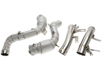 Downpipe avec catalyseur avec Écran thermique + OPF pour Mercedes-Benz E-Klasse AMG E63, E63S (W213, S213) - code moteur M177 — TA Technix