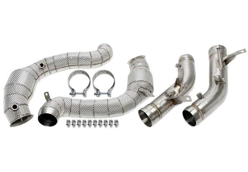 Downpipe avec catalyseur avec Écran thermique + OPF pour Mercedes Benz C-Klasse AMG C63/C63S (W205, C205, A205, S205) — TA Technix