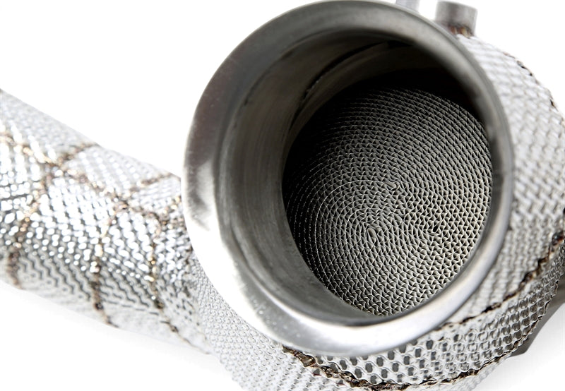 Downpipe avec catalyseur avec Écran thermique + OPF pour Mercedes Benz C-Klasse AMG C63/C63S (W205, C205, A205, S205) — TA Technix