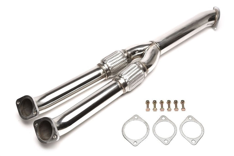 Y-Downpipe / silencieux tube de remplacement pour Nissan Skyline / GT-R R35 — TA Technix