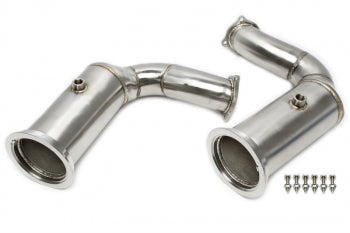 Downpipe met katalysator voor Porsche Cayenne Turbo type 9YA — TA Technix