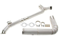 Downpipe avec protection thermique sans catalyseur 3-teilig pour Porsche 718 Boxster/718 Cayman 2.0/2.5l type 982 — TA Technix