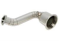 Downpipe avec Écran thermique et catalyseur / Vortube suppression catalyseur pour Porsche Panamera /4 3.0T type 971 — TA Technix