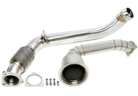 Downpipe avec Écran thermique et catalyseur / Vortube suppression catalyseur + Downpipe / Haupttube suppression catalyseur pour Porsche Panamera /4 3.0T type 971 — TA Technix