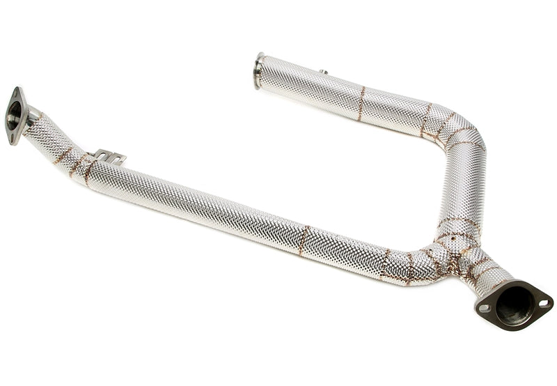 Downpipe avec protection thermique sans catalyseur pour Porsche 718 Boxster/718 Cayman 2.0/2.5l type 982 — TA Technix