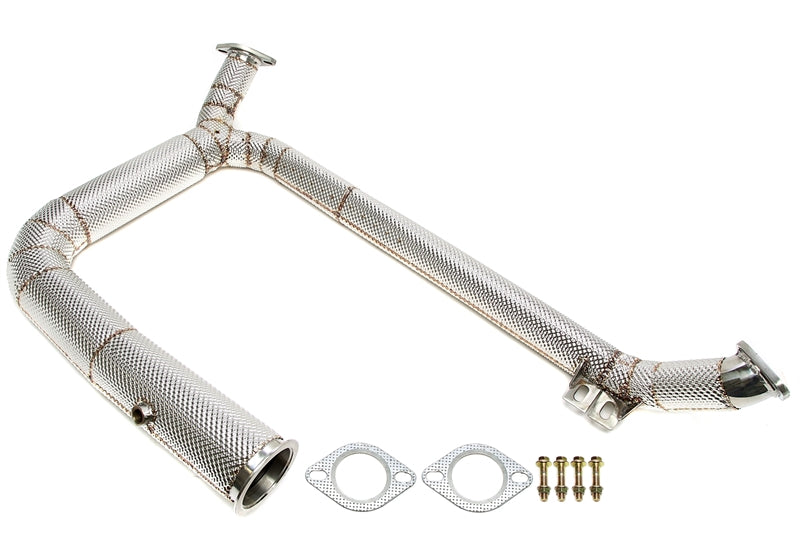 Downpipe avec protection thermique sans catalyseur pour Porsche 718 Boxster/718 Cayman 2.0/2.5l type 982 — TA Technix