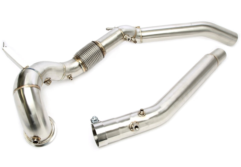 Downpipe sans catalyseur avec FAP/2 pièces pour Audi / Seat / Skoda / VW - MQB EA888/ Generation 4 — TA Technix