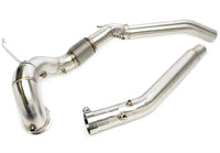 Downpipe sans catalyseur avec FAP/2 pièces pour Audi / Seat / Skoda / VW - MQB EA888/ Generation 4 — TA Technix