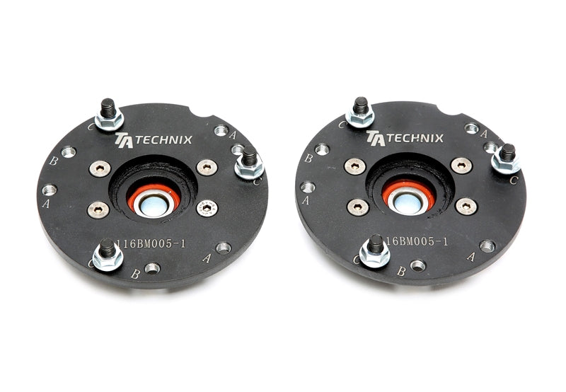 De rabaissement - coupelle d'amortisseur kit / train avant-20 mm / air ride / suspension pneumatique + combiné fileté pour BMW Série 1 / Série 3 / Série 5 / Série 6 / Série 7 / E9 / X1 / 02er Série — TA Technix