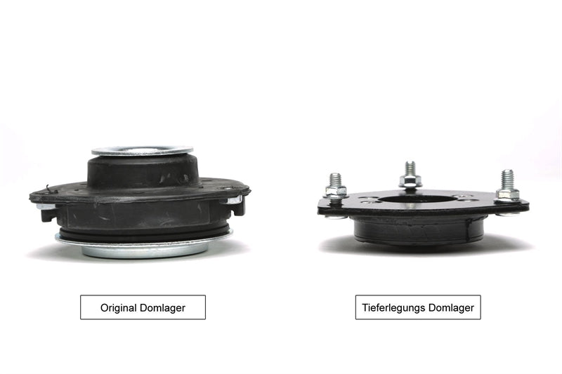 De rabaissement - coupelle d'amortisseur kit / train avant-10 mm / pour Audi A2 (8Z) / Seat Cordoba (6K) / Ibiza III + IV (6K, 6L) / Skoda Fabia (6Y) / Roomster (5J) / VW Fox (5Z) / Polo (6N/2) / Polo (9N) — TA Technix