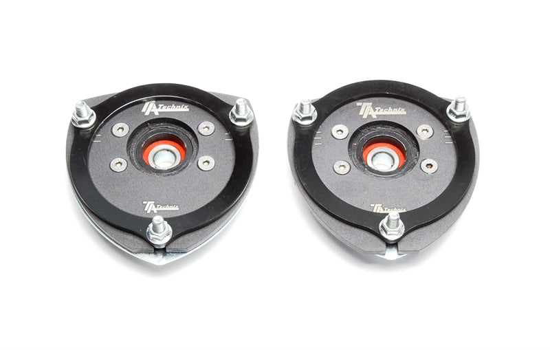 De rabaissement - coupelle d'amortisseur kit / + réglage de carrossage / train avant-10 mm / air ride / suspension pneumatique + combiné fileté / pour Audi / Seat / Skoda / VW Golf V + VI plateforme — TA Technix