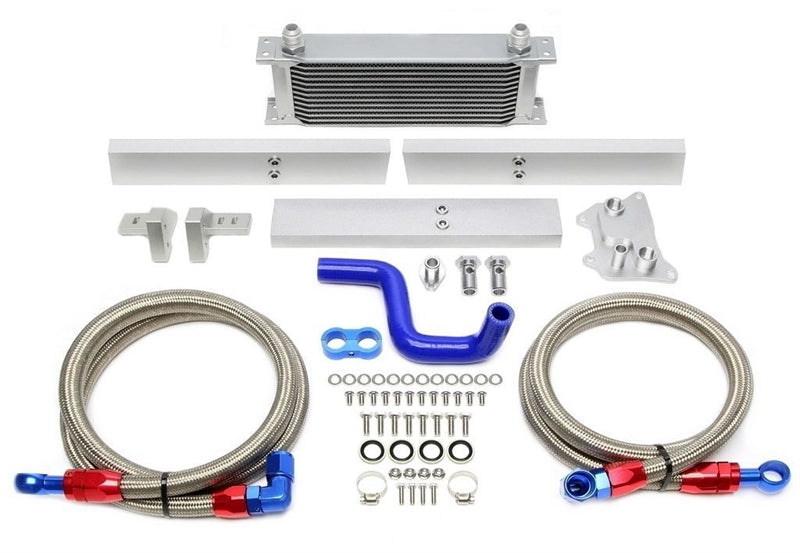 Kit radiateur d'huile, finition alu aluminium pour Audi / Seat / Skoda / VW MQB (EA888) Generation III — TA Technix