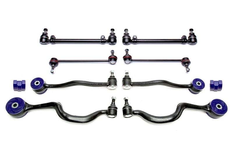 Triangle de suspension kit train avant 10 pièces avec PU silentblocs pour BMW Série 5 E34 avec 25 mm barre stabilisatrice — TA Technix