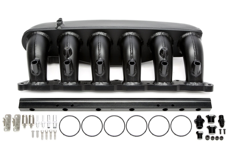 Collecteur d'admission kit noir pour BMW 1er Série, 2er Série, 3er Série, 4er Série, 5er Série, 6er Série, 7er Série, X3, X4, X5, X6 - code moteur N55 — TA Technix