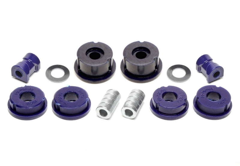 Kit silentblocs polyuréthane 12 pièces / train avant avec Ø 21 mm barre stabilisatrice / pour BMW Z1 Roadster / Série 3 E30 — TA Technix