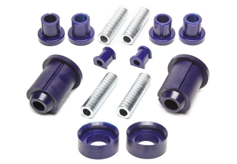 Kit silentblocs polyuréthane 20 pièces / train arrière avec Ø 14 mm barre stabilisatrice / pour BMW Série 3 E30 — TA Technix