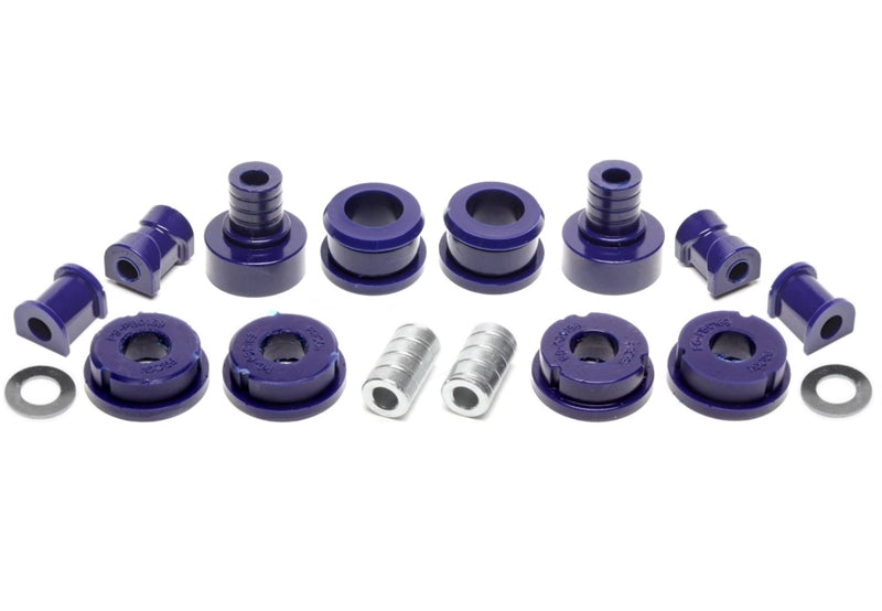 Kit silentblocs polyuréthane 14 pièces / train avant + train arrière / train avant avec Ø 21 mm barre stabilisatrice / M3 excentrique / train arrière avec Ø 14 mm barre stabilisatrice / pour BMW Z1 Roadster — TA Technix