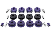 Kit silentblocs polyuréthane 20 pièces / train arrière avec Ø 18 mm barre stabilisatrice / pour BMW Série 3 E46 / E46 Compact — TA Technix