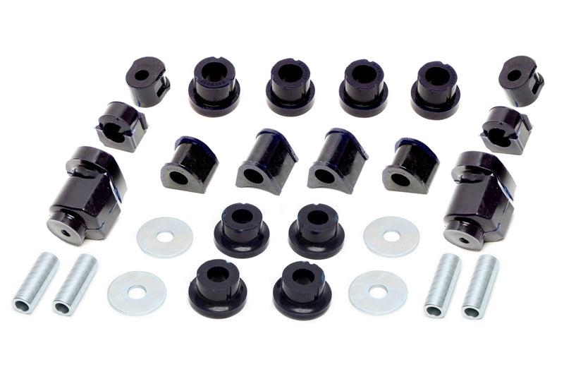 Kit silentblocs polyuréthane 26 pièces, VA + train arrière pour VW Golf I / Scirocco I + II / Jetta I — TA Technix