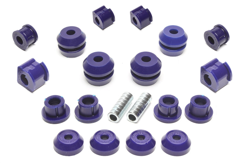 Kit silentblocs polyuréthane 20 pièces, train avant pour VW Corrado / Golf II / Jetta II / Seat Toledo I — TA Technix