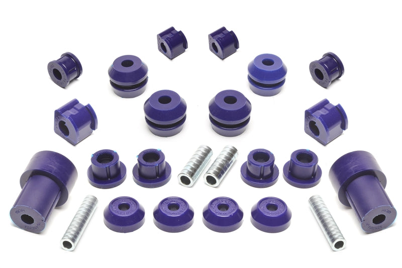 Kit silentblocs polyuréthane 24 pièces / VA + train arrière pour VW Corrado / Golf II / Jetta II / Seat Toledo I — TA Technix
