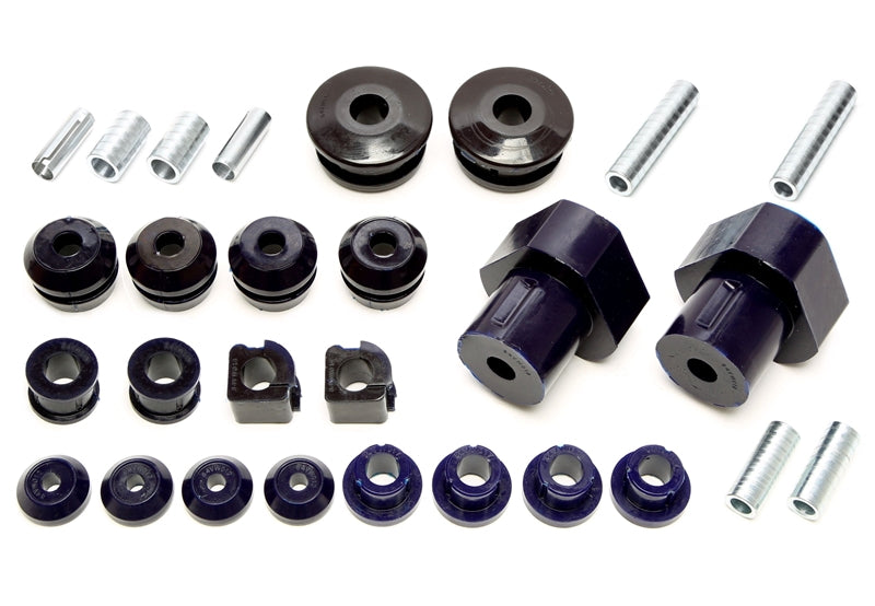 Kit silentblocs polyuréthane 28 pièces / VA + train arrière pour VW Golf III / Golf III + IV Cabriolet / Vento — TA Technix