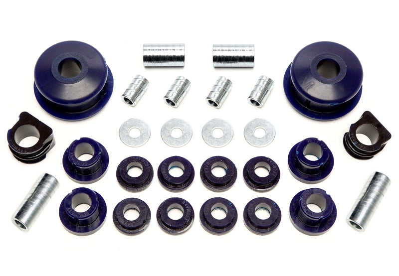 Kit silentblocs polyuréthane 28 pièces / train avant avec 23 mm barre stabilisatrice / pour Audi A3 (8L)/ Seat Leon, Toledo II (1M)/ Skoda Octavia (1U)/ VW Bora, Golf IV (1J)/ New Beetle (9C/1C/1Y) — TA Technix