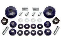 Kit silentblocs polyuréthane 28 pièces / train avant avec 23 mm barre stabilisatrice / pour Audi A3 (8L)/ Seat Leon, Toledo II (1M)/ Skoda Octavia (1U)/ VW Bora, Golf IV (1J)/ New Beetle (9C/1C/1Y) — TA Technix