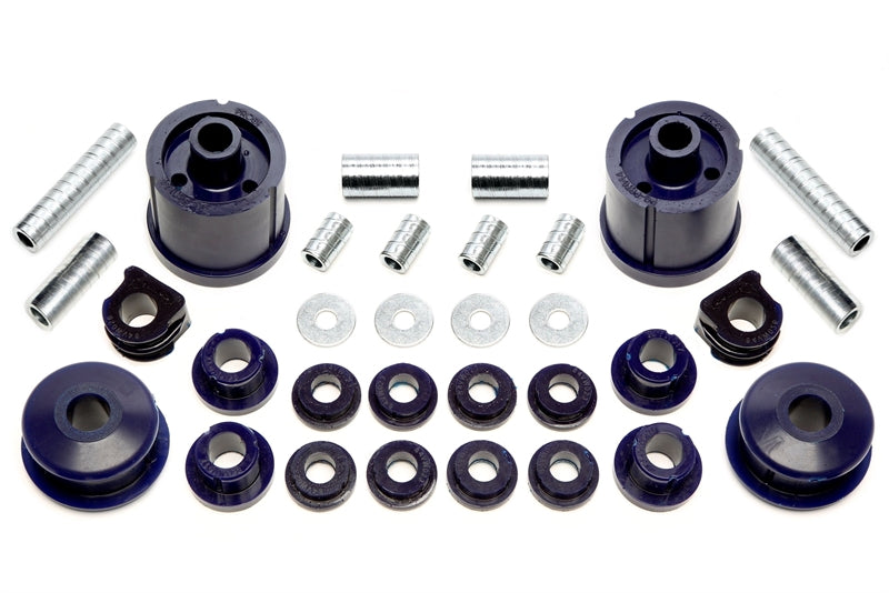 Kit silentblocs polyuréthane 32 pièces / train avant avec 19 mm barre stabilisatrice + train arrière / pour Audi A3 (8L)/ Seat Leon, Toledo II (1M)/ Skoda Octavia (1U)/ VW Bora, Golf IV (1J)/ New Beetle (9C/1C/1Y) — TA Technix