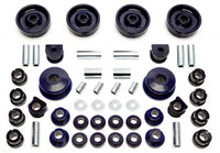 Kit silentblocs polyuréthane 48 pièces / train avant avec 19 mm barre stabilisatrice + HA-4WD / pour Audi A3Q (8L)/ Seat Leon T4 (1M)/ Skoda Octavia 4x4 (1U)/ VW Bora 4-Motion, Golf IV 4-Motion (1J) — TA Technix