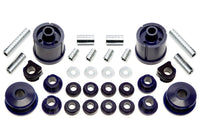 Kit silentblocs polyuréthane 32 pièces / train avant avec 19 mm barre stabilisatrice + train arrière / pour Audi A3 (8L)/ Seat Leon, Toledo II (1M)/ Skoda Octavia (1U)/ VW Bora, Golf IV (1J)/ New Beetle (9C/1C/1Y) — TA Technix