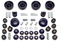 Kit silentblocs polyuréthane 48 pièces / train avant avec 21 mm barre stabilisatrice + HA-4WD / pour Audi A3Q (8L)/ Seat Leon T4 (1M)/ Skoda Octavia 4x4 (1U)/ VW Bora 4-Motion, Golf IV 4-Motion (1J) — TA Technix