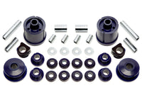Kit silentblocs polyuréthane 32 pièces / train avant avec 21 mm barre stabilisatrice + train arrière / pour Audi A3 (8L)/ Seat Leon, Toledo II (1M)/ Skoda Octavia (1U)/ VW Bora, Golf IV (1J)/ New Beetle (9C/1C/1Y) — TA Technix